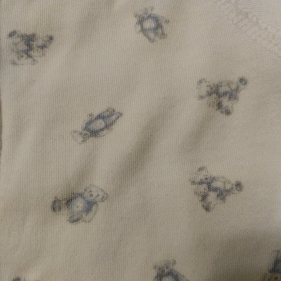 Polo Ralph Lauren Baby Boy Layette Collection Blue Footed Pajamas Coverall 3 Mos - Picture 2 of 10